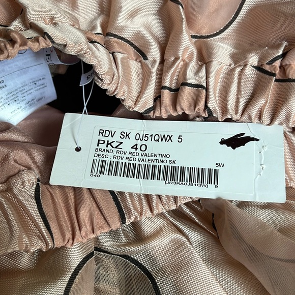 RED Valentino flared crepe mini skirt - Picture 4 of 6